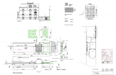 Bouw tuinmuur